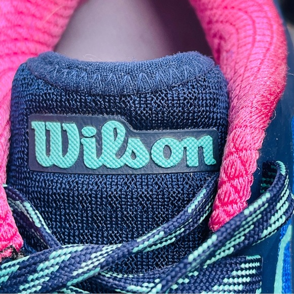 Wilson Blue and Pink Athletic Shoes - Picture 14 of 16